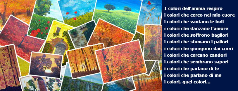 Collage of Tania Anile's paintings